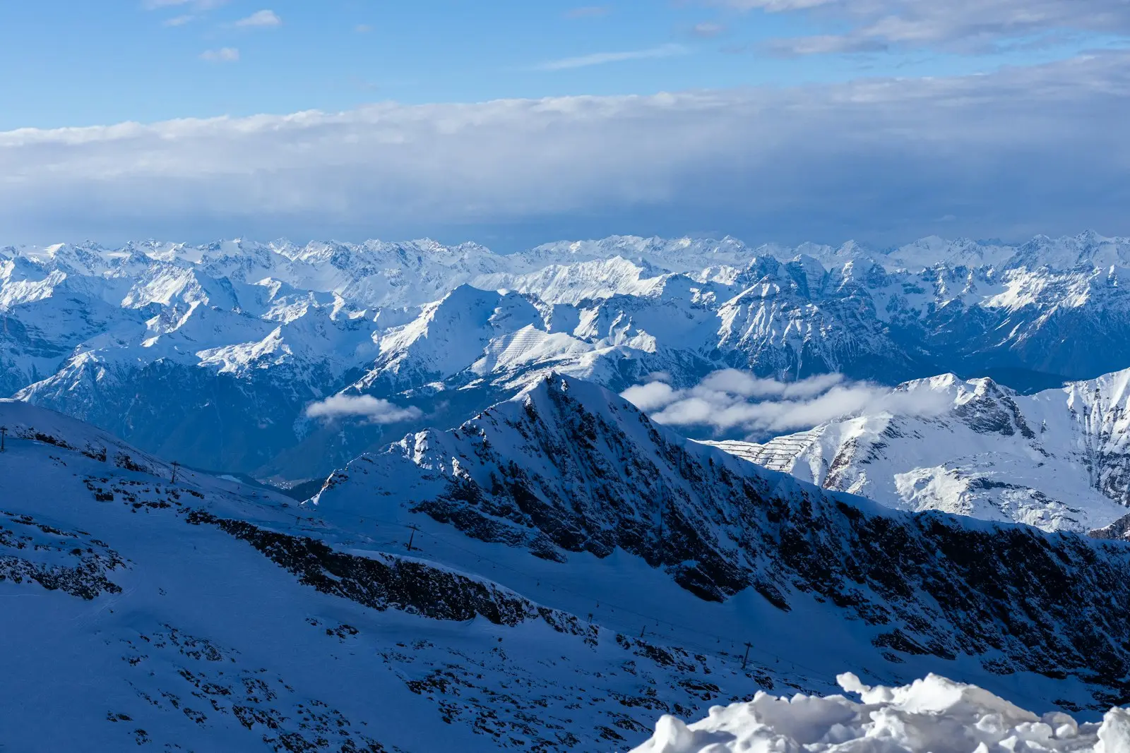 Franz-Senn-Hütte auf 2147 m im Stubaital, Tirol