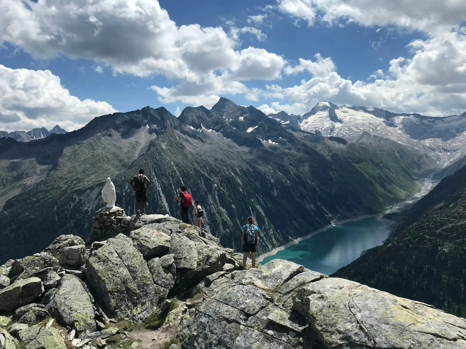 Padasterjochhaus auf 2232 m im Stubaital, Tirol