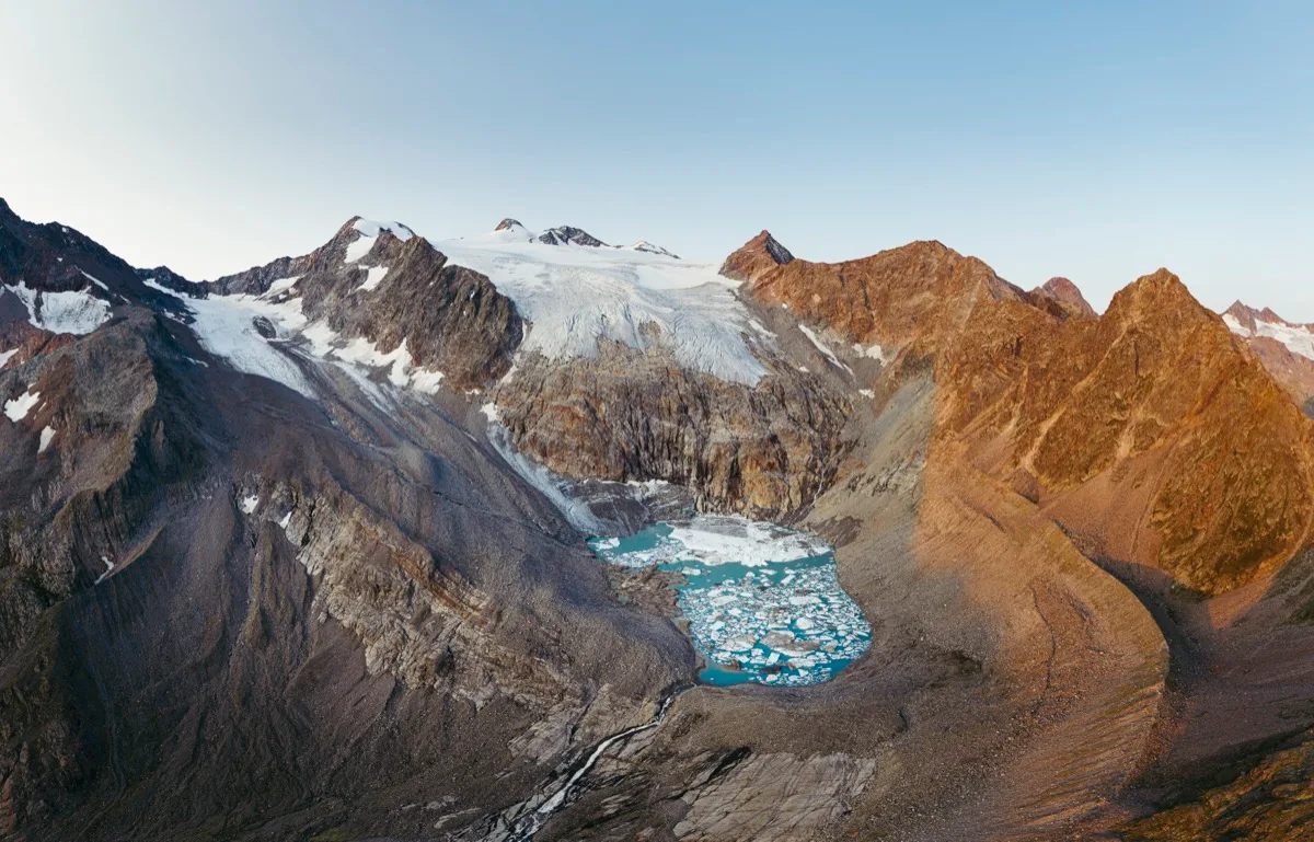 Sulzenau Hütte auf 2191 m im Stubaital, Tirol